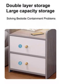 Occuwzz Elegant Bedside Table with Storage Drawer | Stylish Side Table for Bedroom | Modern Bedroom Furniture, Compact & Functional Design  - Image 3