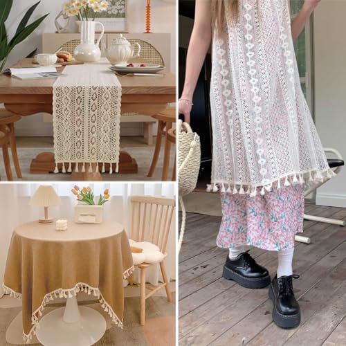 OZXCHIXU (TM) 20PCS golden Mini Small Craft Tassels 5.5cm long for Decorative Key Cushion - Image 5