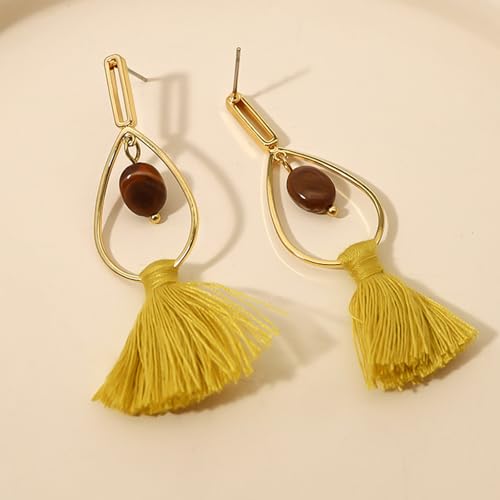 OZXCHIXU (TM) 20PCS golden Mini Small Craft Tassels 5.5cm long for Decorative Key Cushion - Image 3