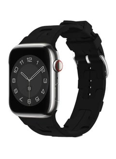 Generic Ecosystem Single Tour Silicone Strap For Apple watch band Ultra 49mm 45mm 44mm 42mm Breathable bracelet iWatch series 9 8 7 6 SE Ultra  - Image 1
