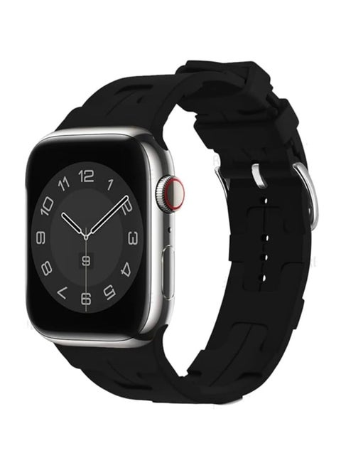 Ecosystem Single Tour Silicone Strap For Apple watch band Ultra 49mm 45mm 44mm 42mm Breathable bracelet iWatch series 9 8 7 6 SE Ultra