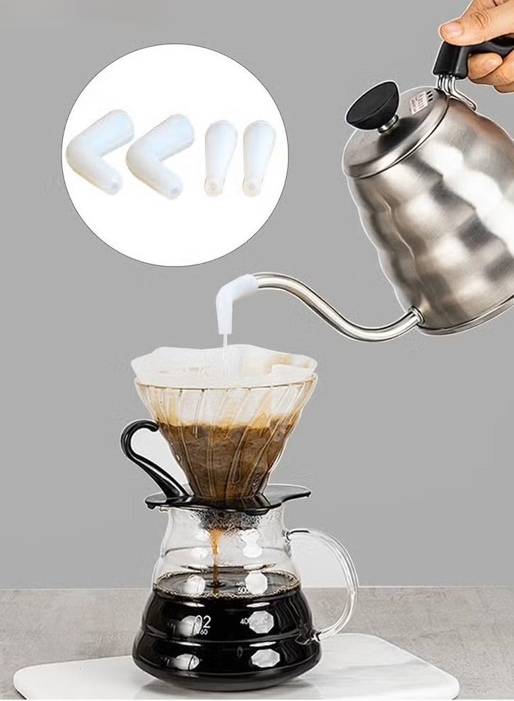 Coffee Dripping Jugs Kettle Gooseneck Pot Water Flow Restrictor Nozzle Compatible Replacement Part Spout Diversion Aid - Image 1