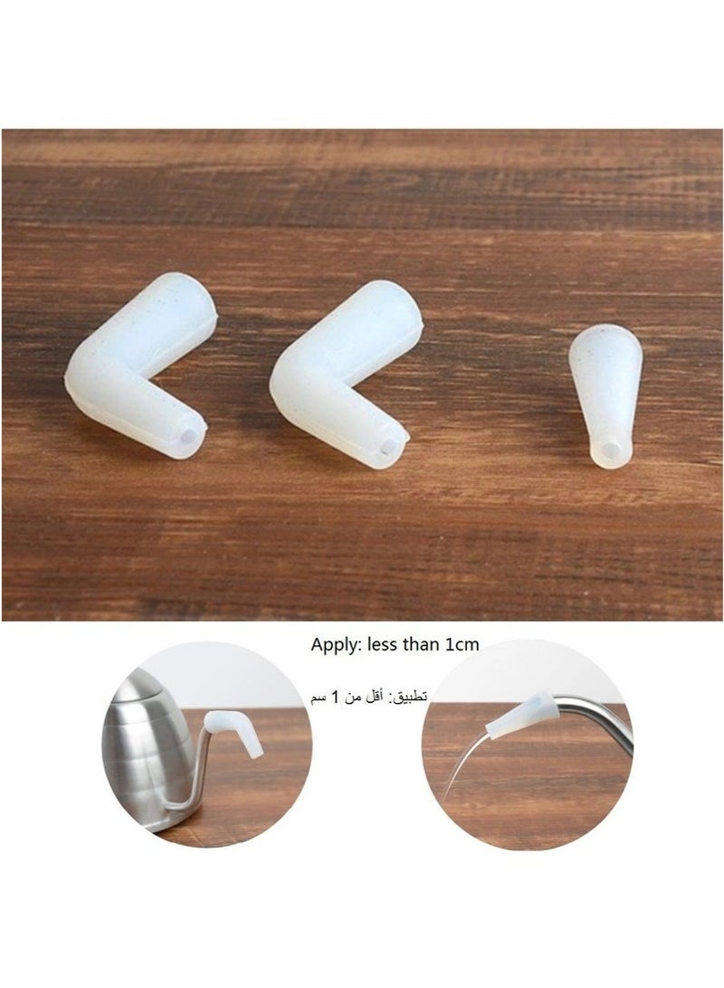 Coffee Dripping Jugs Kettle Gooseneck Pot Water Flow Restrictor Nozzle Compatible Replacement Part Spout Diversion Aid - Image 2