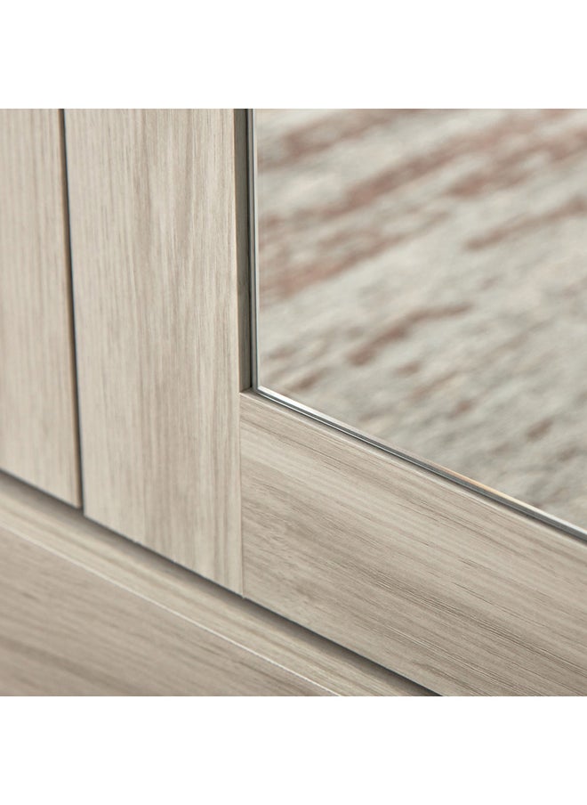 Home Box - Angelic 4-Door Wardrobe With 2 Mirrors 56.5 x 213.5 x 160 cm - Image 1