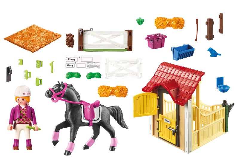 PLAYMOBIL Horse Stable with Araber Building Set - Image 2
