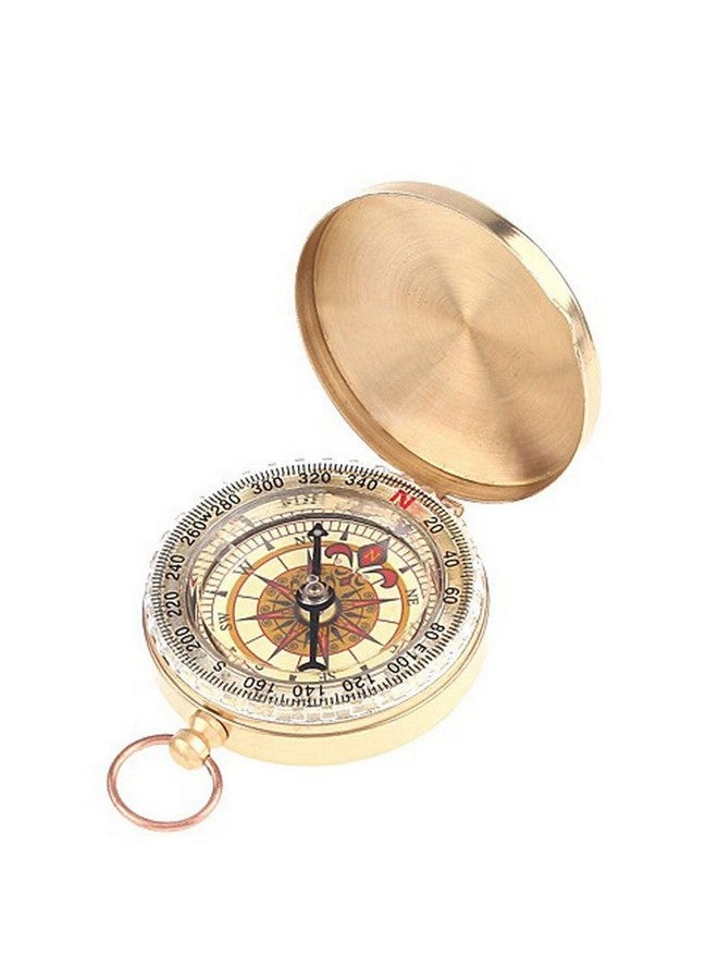 BlueSnail PPbean Classic Pocket Style Camping Compass - Image 1