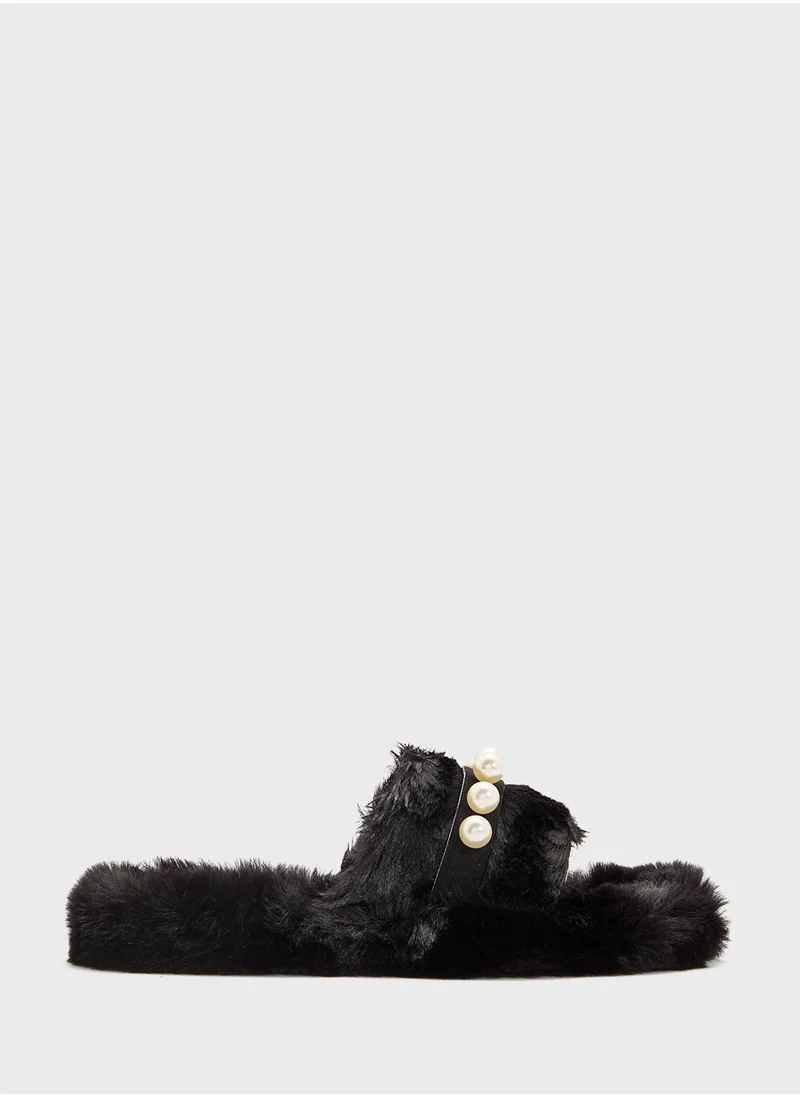 جينجر Bedroom Slipper With Pearl