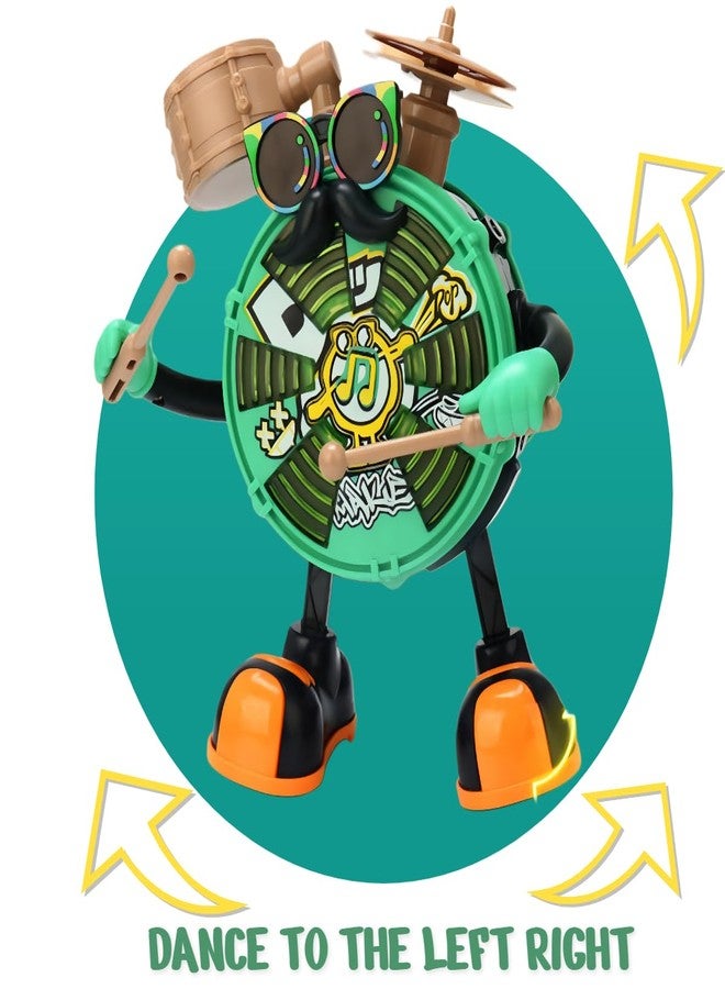 Elecart Baby Dancing Drum Instrument -Music Robot Toy with Lights, Dance & Sound | Interactive Musical Drum Toy for Kids & Toddlers | Safe BPA-Free Educational Baby Toy |Gift for Kids - Image 2