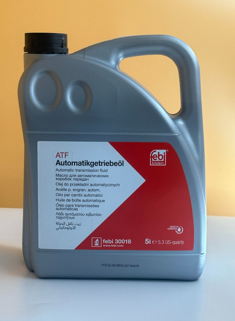 FEBI BILSTEIN TRANSMISSION OIL DB ATF DEXIII 5L - Image 1