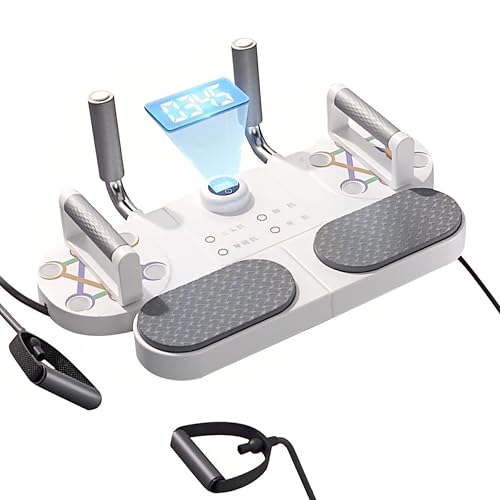DASNDAS Ab Machine for Home Gym | Adjustable Ab Trainer with 3 Resistance Levels & Automatic Rebound | Sit Up Exercise Equipment for Core, Stomach & Abs Workout | Full Body Fitness Trainer - Image 1