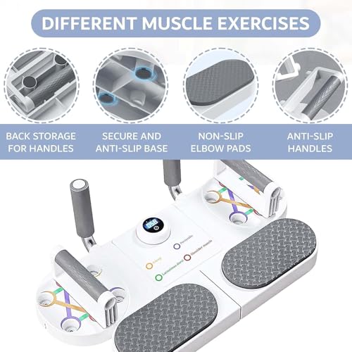 DASNDAS Ab Machine for Home Gym | Adjustable Ab Trainer with 3 Resistance Levels & Automatic Rebound | Sit Up Exercise Equipment for Core, Stomach & Abs Workout | Full Body Fitness Trainer - Image 3
