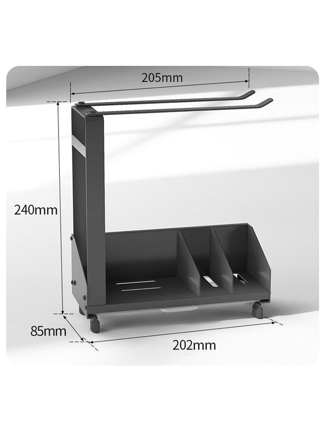 Dishcloth Rack: Kitchen Supplies Shelf and Sponge Drain Storage, Countertop Storage Device - Image 5