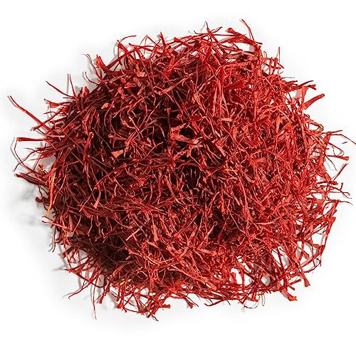 Slofoodgroup Persian Saffron Spice from Afghanistan by Slofoodgroup Premium Quality Saffron Threads All Red Saffron filaments for cooking tea Baking and More Grade 1 Quality 1 Gram - Image 1