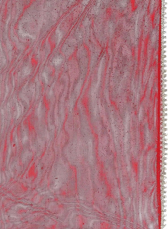 BIBA Girl's Polyester Blend Kurta, Sharara, Dupatta (KWVAMIKA6147AW24BLU_Blue - Image 4