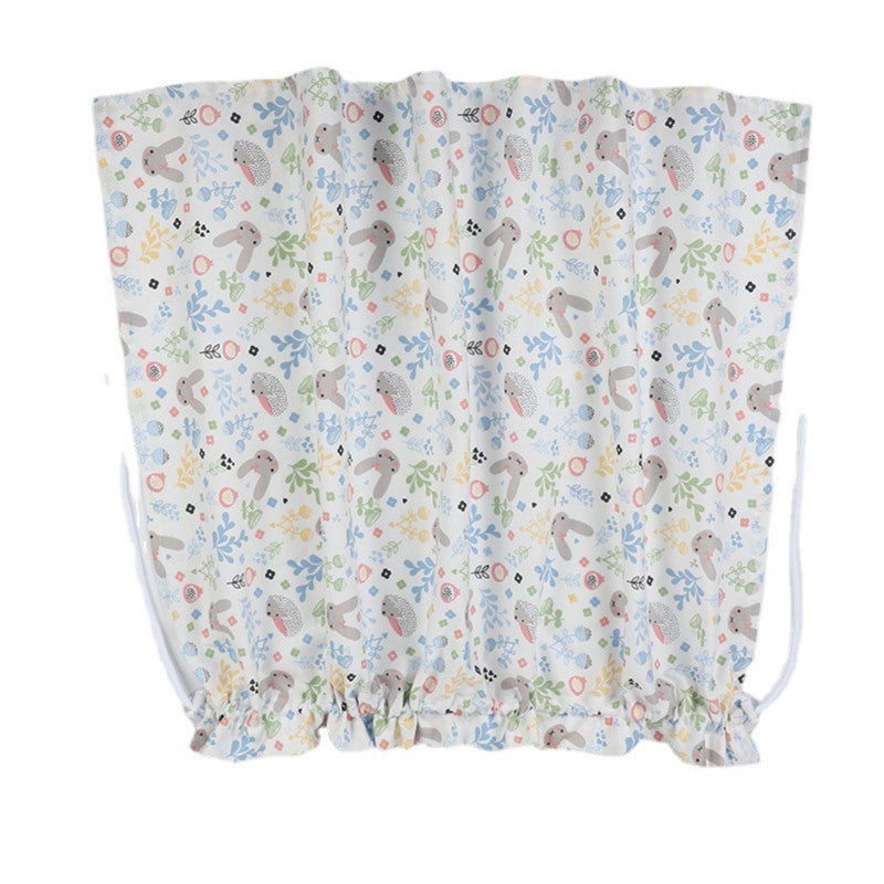 Car Sun Shade Curtain Cotton Suction Cup Design - Easy To Install Car Window Privacy Curtain For Traveling - Image 4