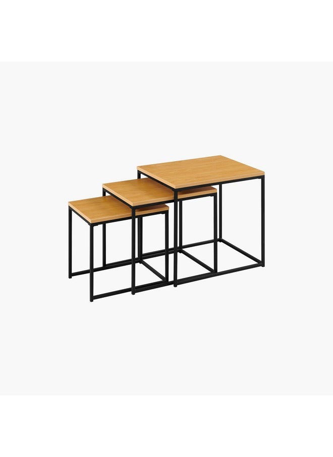 Home Box - Tory Urban 3-Piece NXT Nest of Tables Set 58 x 52 x 46 cm - Image 1