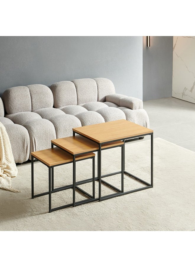 Home Box - Tory Urban 3-Piece NXT Nest of Tables Set 58 x 52 x 46 cm - Image 1