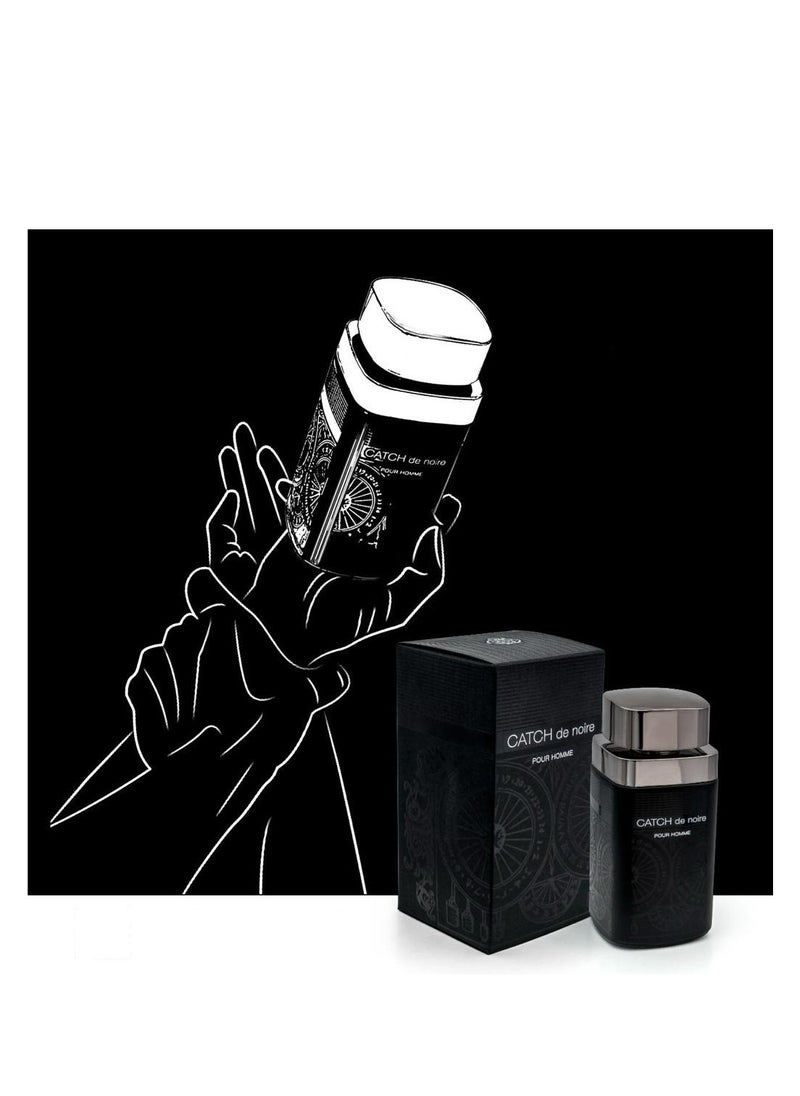 Fragrance World Catch De Noire Eau de Parfum By Fragrance World Perfume For Men 100ml  - Image 1