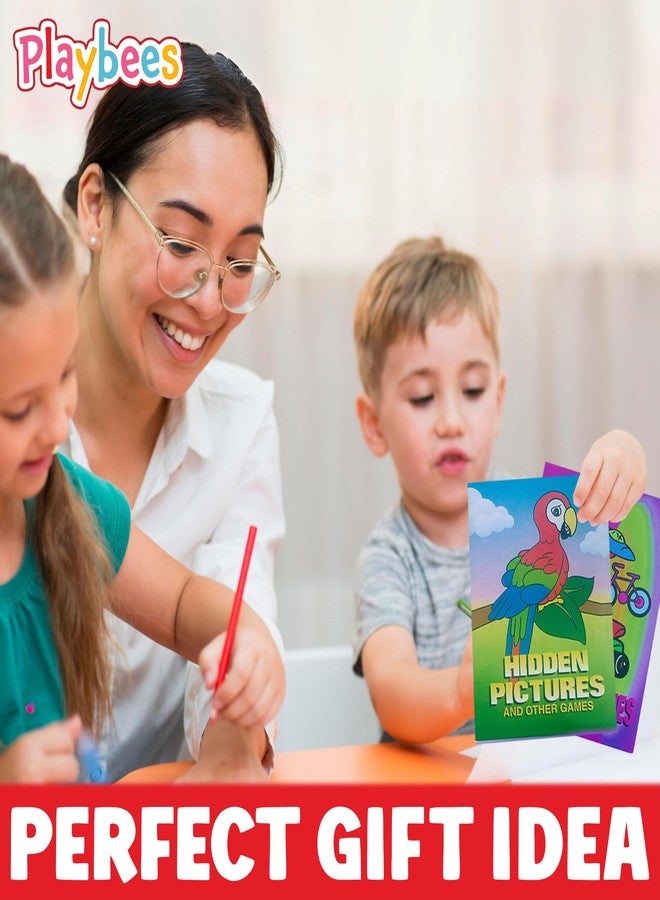 Playbees Mini Game Books for Kids - 24 Pack - Assorted Educational Brain Games Booklets - Spark Learning and Entertainment Perfect for On The Go Fun Kids 3 4 5 6 7 8 - Image 3