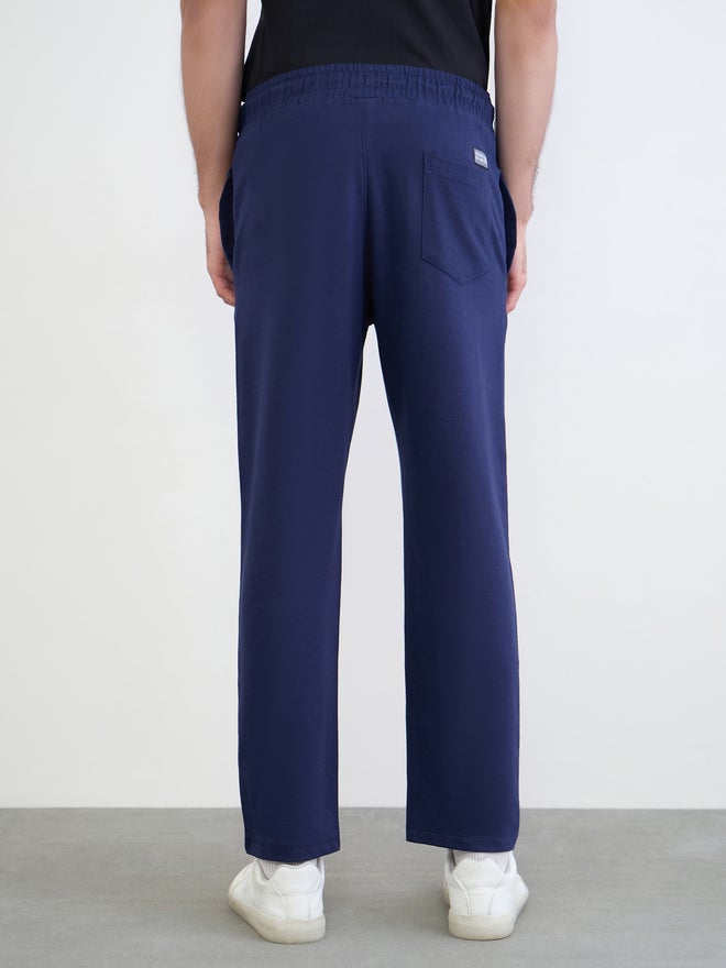 Styli Men Relaxed Fit Cotton Blend Joggers with Side Pocket - Image 4