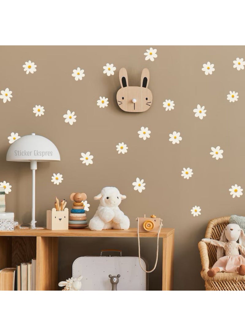 Yellow and White Daisies in the Middle Children's Room Daisy Wall Sticker Set - pzsku/ZFF136774EA22BB9BE58DZ/45/_/1728062709/a98fbf0a-c2e1-419b-8718-095f3ee87cb6