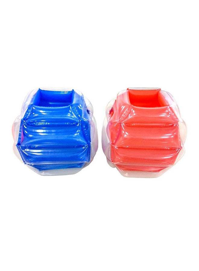 Banzai بانزاي: واقيات الجسم القابلة للنفخ، لعبة الاصطدام والارتداد، 2 واقيات متضمنة باللونين الأحمر والأزرق، سطح قابل للنفخ ممتع وآمن، للأعمار من 4 سنوات وما فوق - Image 3