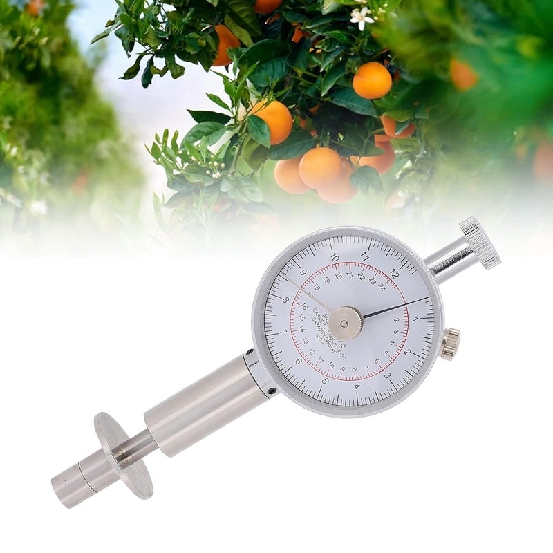 Fruit Hardness Tester, Portable Sclerometer, Dual - Pointer Dial - Accurate Fruit Ripeness Measurement, Detachable Probe Design, Ideal for Fruit Inspection and Quality Control - Image 5