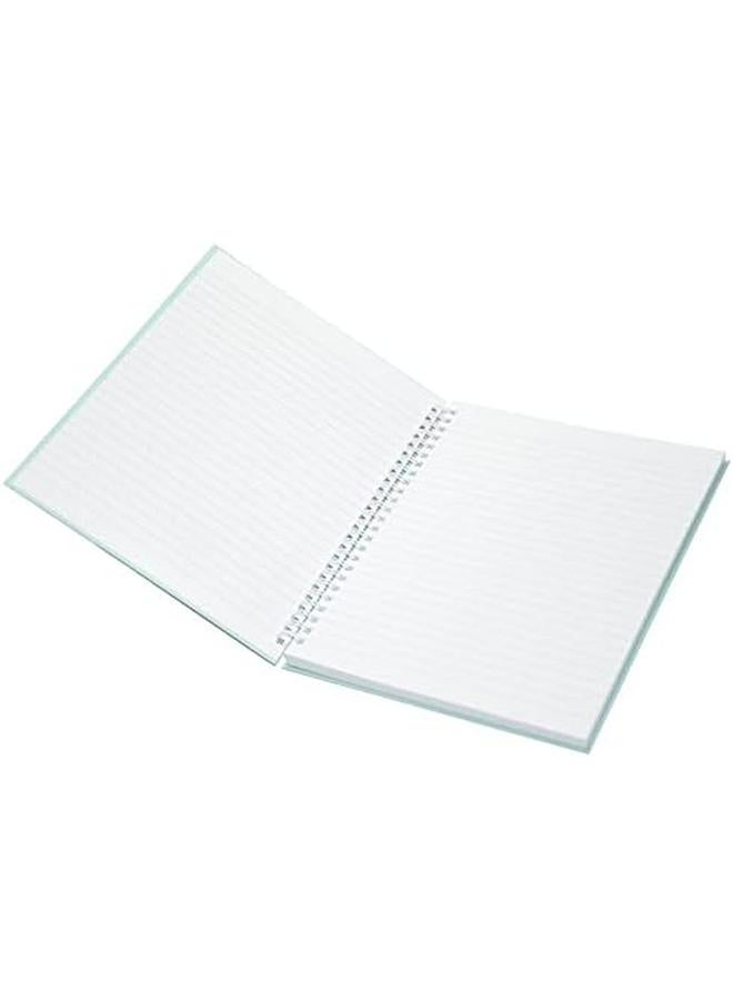 FIS Linbsa41802 Single Line 100 Sheets Spiral Hard Cover Notebook 5 Pieces A4 Size - Image 3