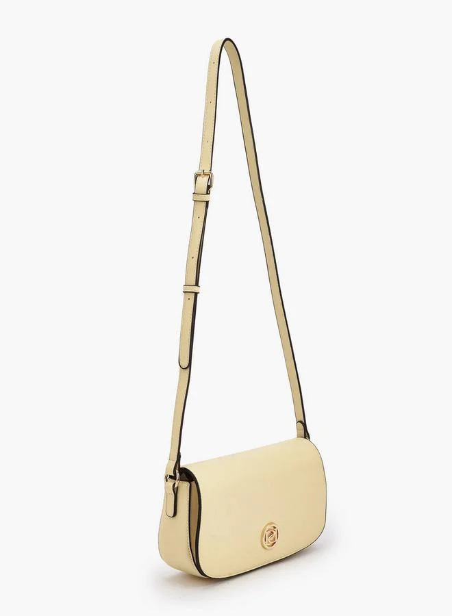 بابريكا Solid Crossbody Bag With Adjustable Strap