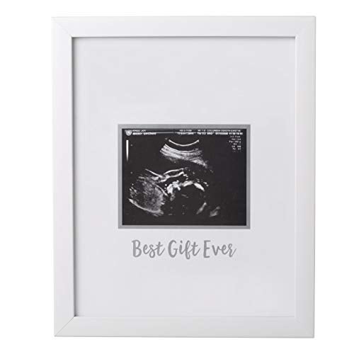 Tiny Ideas Sonogram Signature Frame - Ultrasound Picture Keepsake, Gender Neutral Baby Shower Decor, First Time Moms Pregnancy Gift, Guest Book Alternative, Ideal for Nursery, Marker Included - Image 2