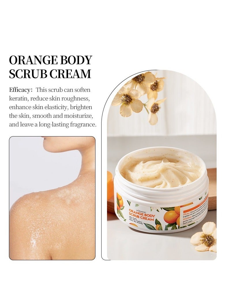 Kormesic فرك الجسم البرتقالي الحلو-مشرق وتقشير لطيف - Image 3