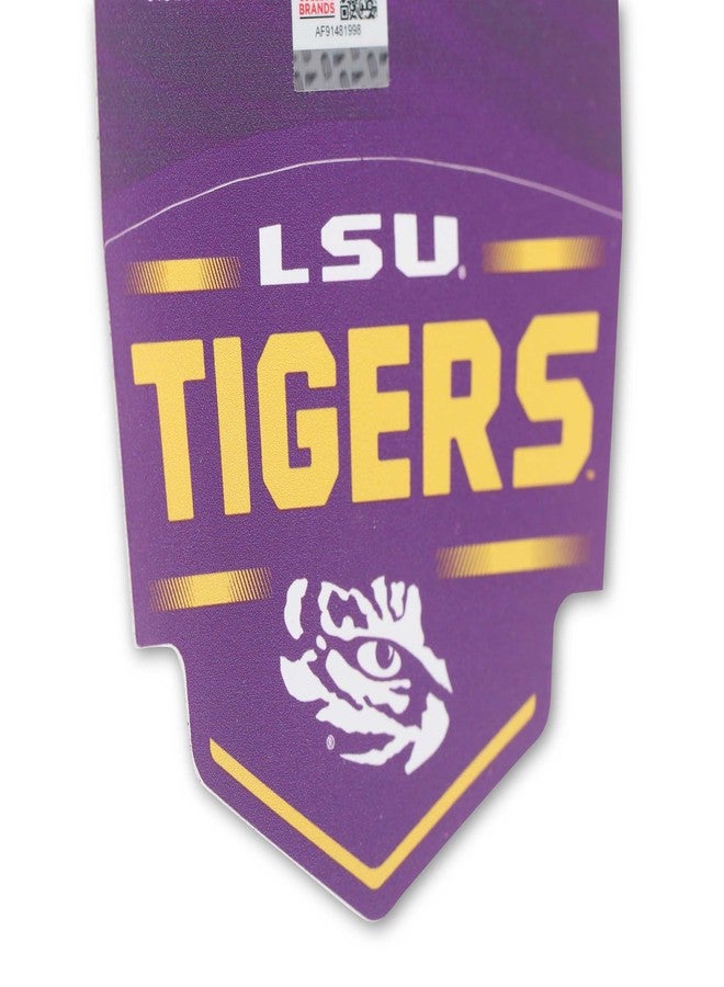 Open Road Brands Louisiana State University Badge Adhesive Vinyl Decal - Fun LSU Tigers Sticker for Car, Window, Water Bottle or Laptop - Image 4