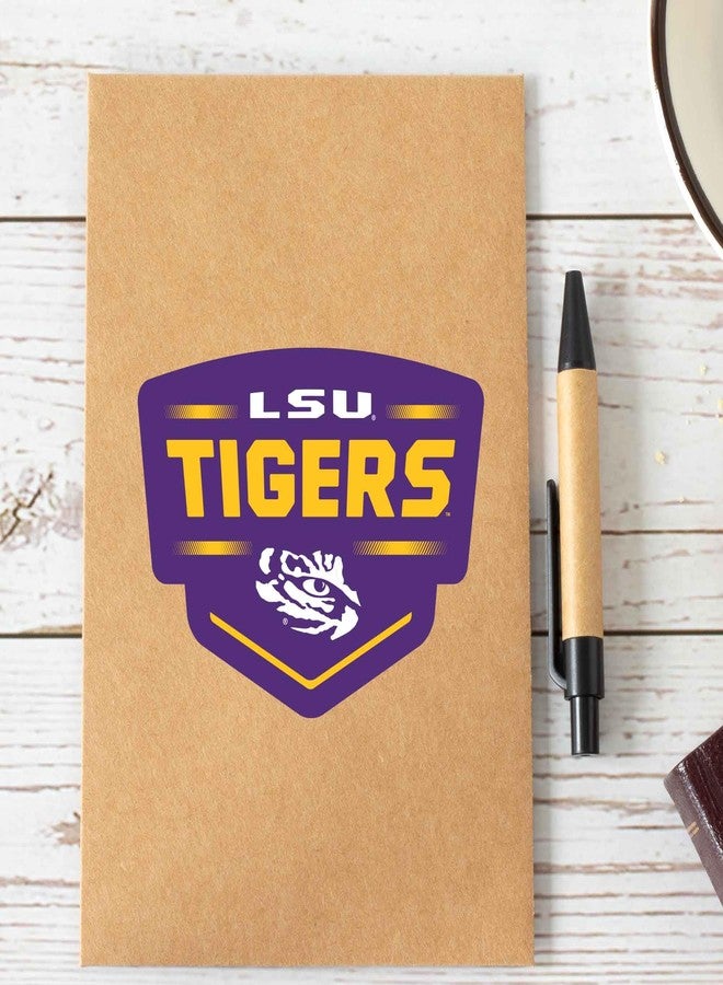 Open Road Brands Louisiana State University Badge Adhesive Vinyl Decal - Fun LSU Tigers Sticker for Car, Window, Water Bottle or Laptop - Image 5