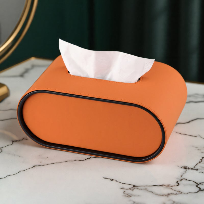 Scandinavian Tissue Box Living Room High-End Home Restaurant Creative Accessible Luxury Coffee Table Desktop Remote Control Paper Storage Box - Image 4