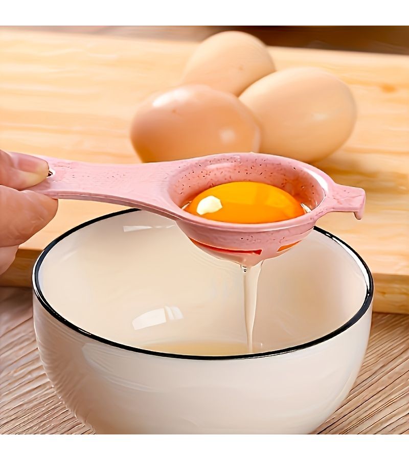 Plastic Egg Separator in Assorted Varieties Ergonomic Kitchen Tool for Baking - Image 2
