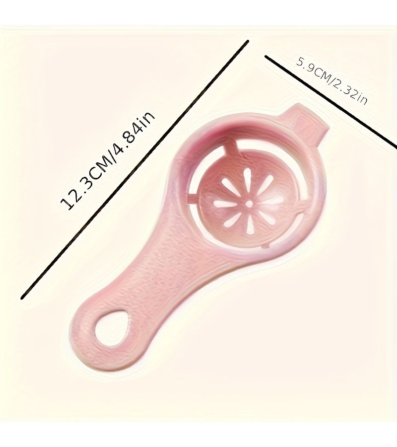 Plastic Egg Separator in Assorted Varieties Ergonomic Kitchen Tool for Baking - Image 4