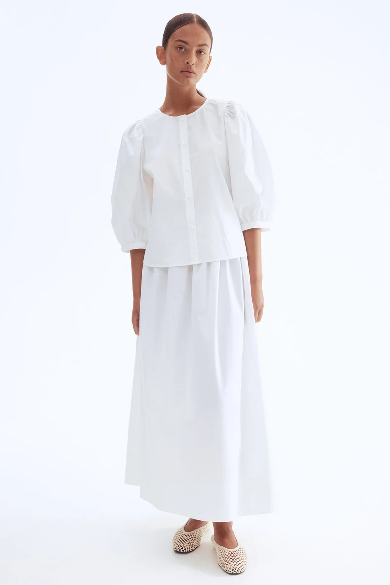 H&M Poplin blouse