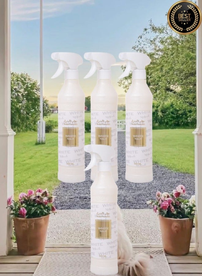 Banafa 4 Pieces White Oud House Freshener - Image 1