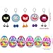 Holydeck 24 Pcs PreFilled Easter Eggs with Plush Toys Keychain Decoration Stuffed Toy Great for Kids Boys Girls Easter Basket Stuffers Party Favors Easter Egg Fillers Hunt Easter - Image 4