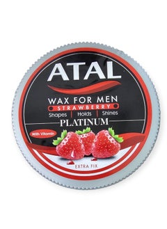 ATAL Wax For Men  Platinum Extra fix Strawberry 150 ml  - Image 2