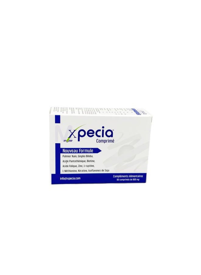 XPECIA مكافح تساقط الشعر للرجال - مثبط DHT - تركيبة جديدة لنمو الشعر - 60 قرص - Image 2