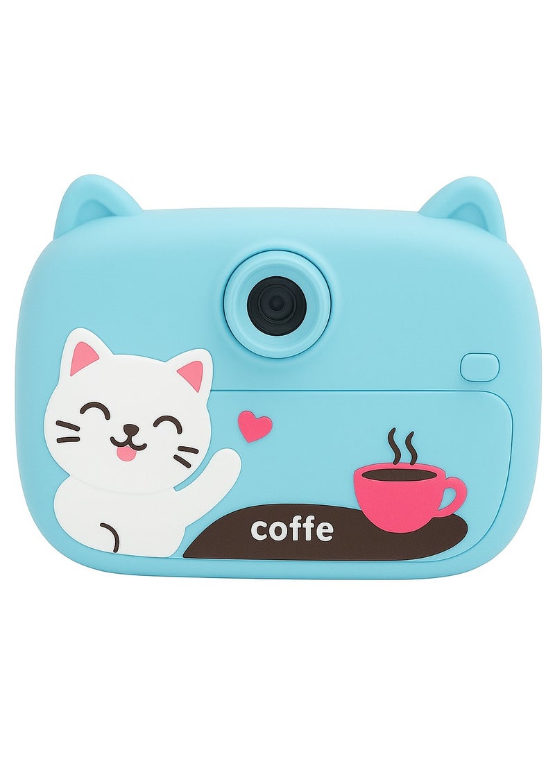 Generic Camera Instant Print, Camera for Kids with Printable Photos, Toddler Camera Toys for Children Ages 3-14, Digital Camera Birthday Gifts for Girls 4 5 6 7 8 9 10 11 12 13 Years Old (Blue)) - Image 1