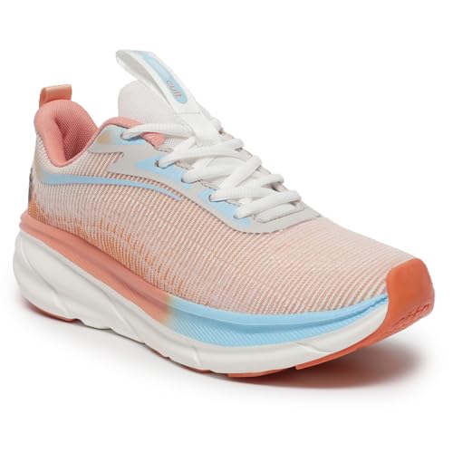 CULT Men Flytor Running Shoes (CS704458UK10_D.Peach/Ice Blue_UK10) - Image 1