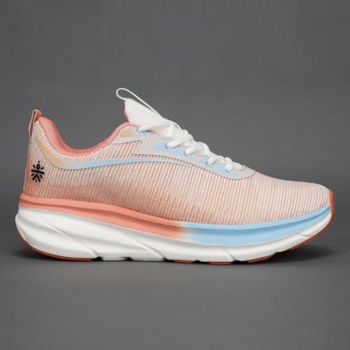 CULT Men Flytor Running Shoes (CS704458UK10_D.Peach/Ice Blue_UK10) - Image 3