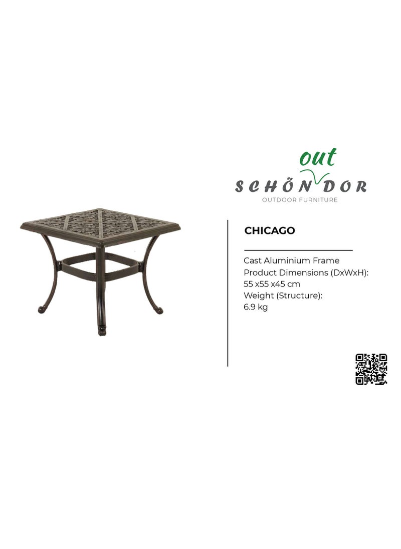 Schondor Furniture - Athens Sofa Set | 6 Seaters |Outdoor Furniture | Outdoor Dining Set | Tables & Chairs | Made in Aluminum Cast | Patio | Garden | Backyards | Perfect for Any Outdoor Space - Image 1