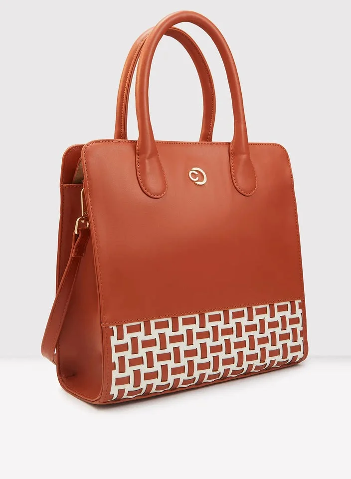CAPRESE CAPRESE-ZETA TOTE MEDIUM TAN