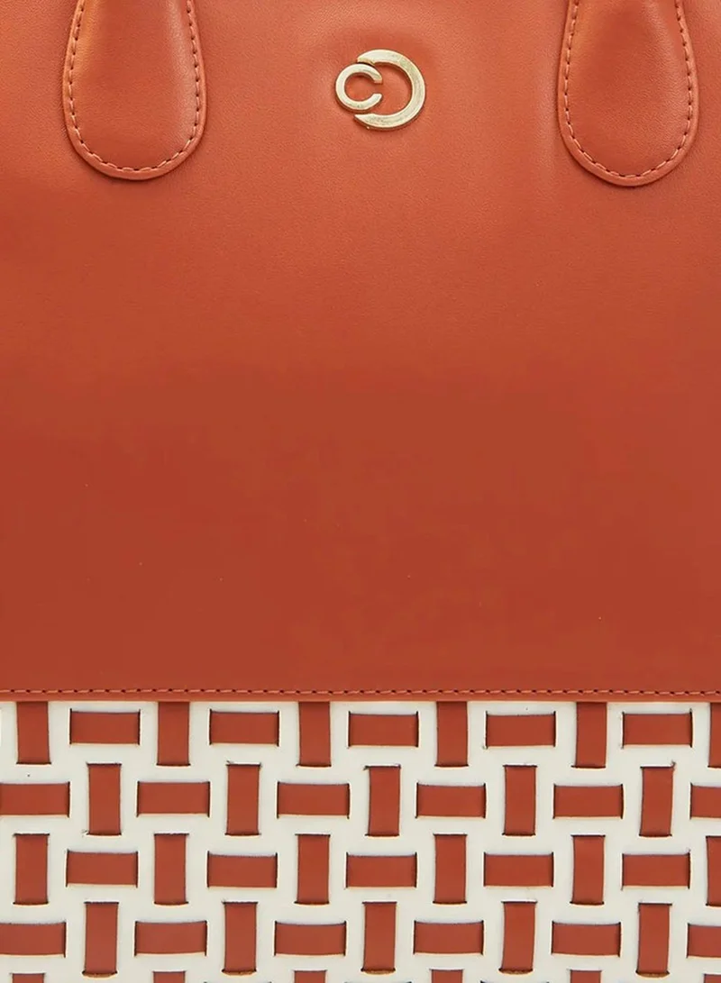 Caprese TAN CAPRESE-ZETA TOTE MEDIUM TAN for Women | Best Price UAE