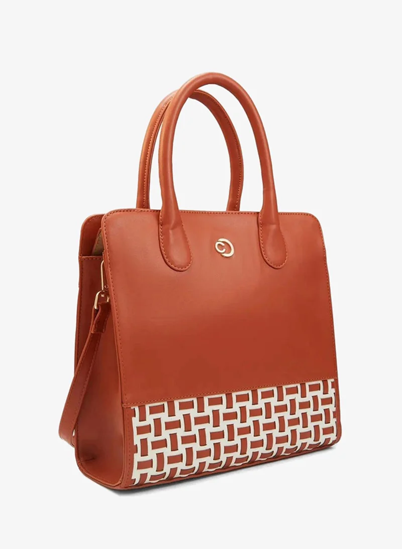 Caprese TAN CAPRESE-ZETA TOTE MEDIUM TAN for Women | Best Price UAE