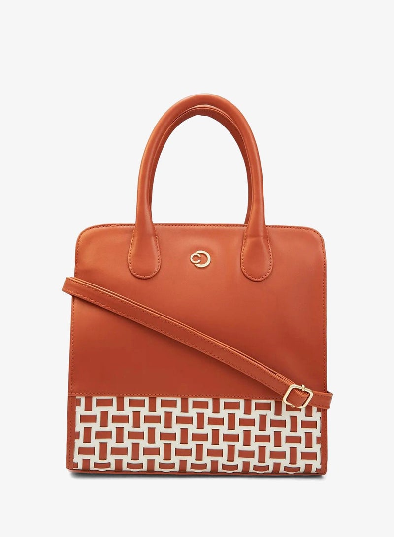 CAPRESE-ZETA TOTE MEDIUM TAN - Image 1