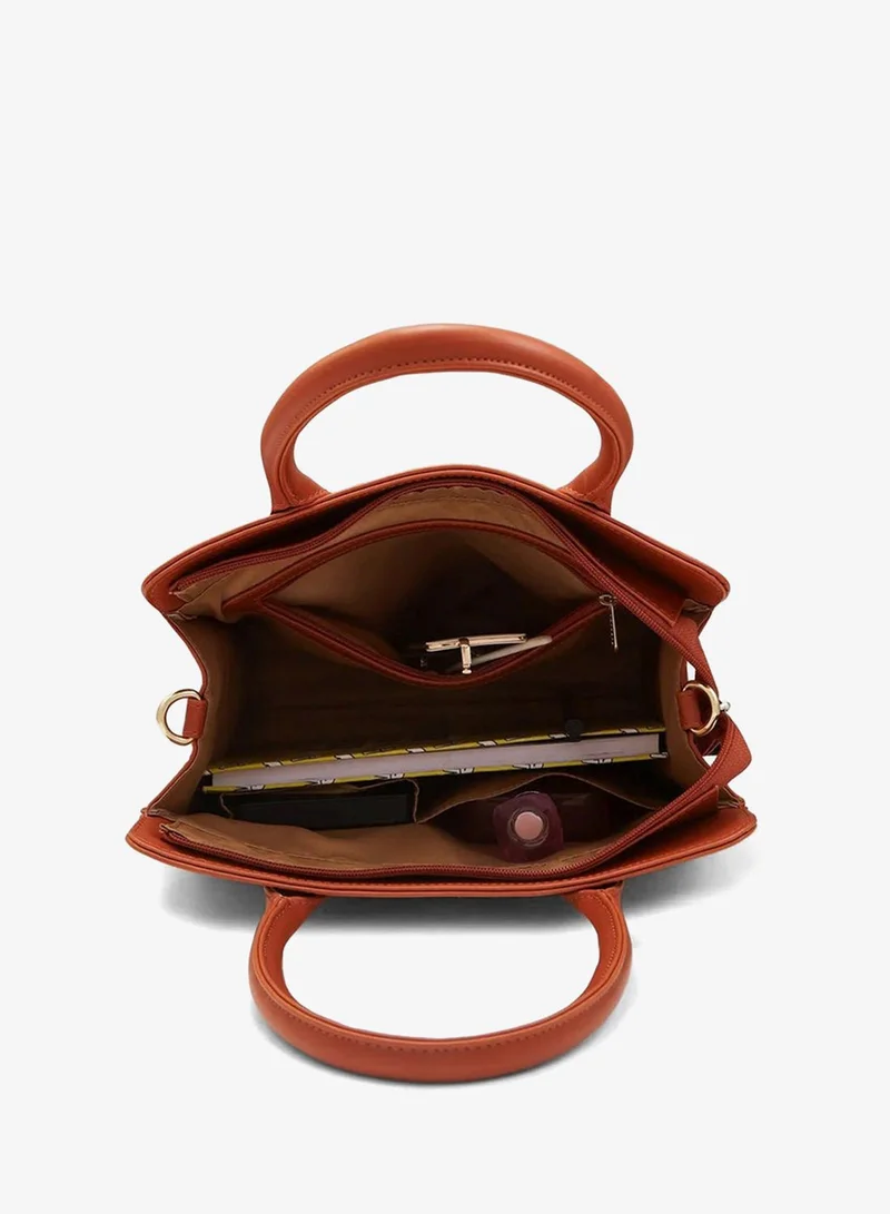 Caprese TAN CAPRESE-ZETA TOTE MEDIUM TAN for Women | Best Price UAE